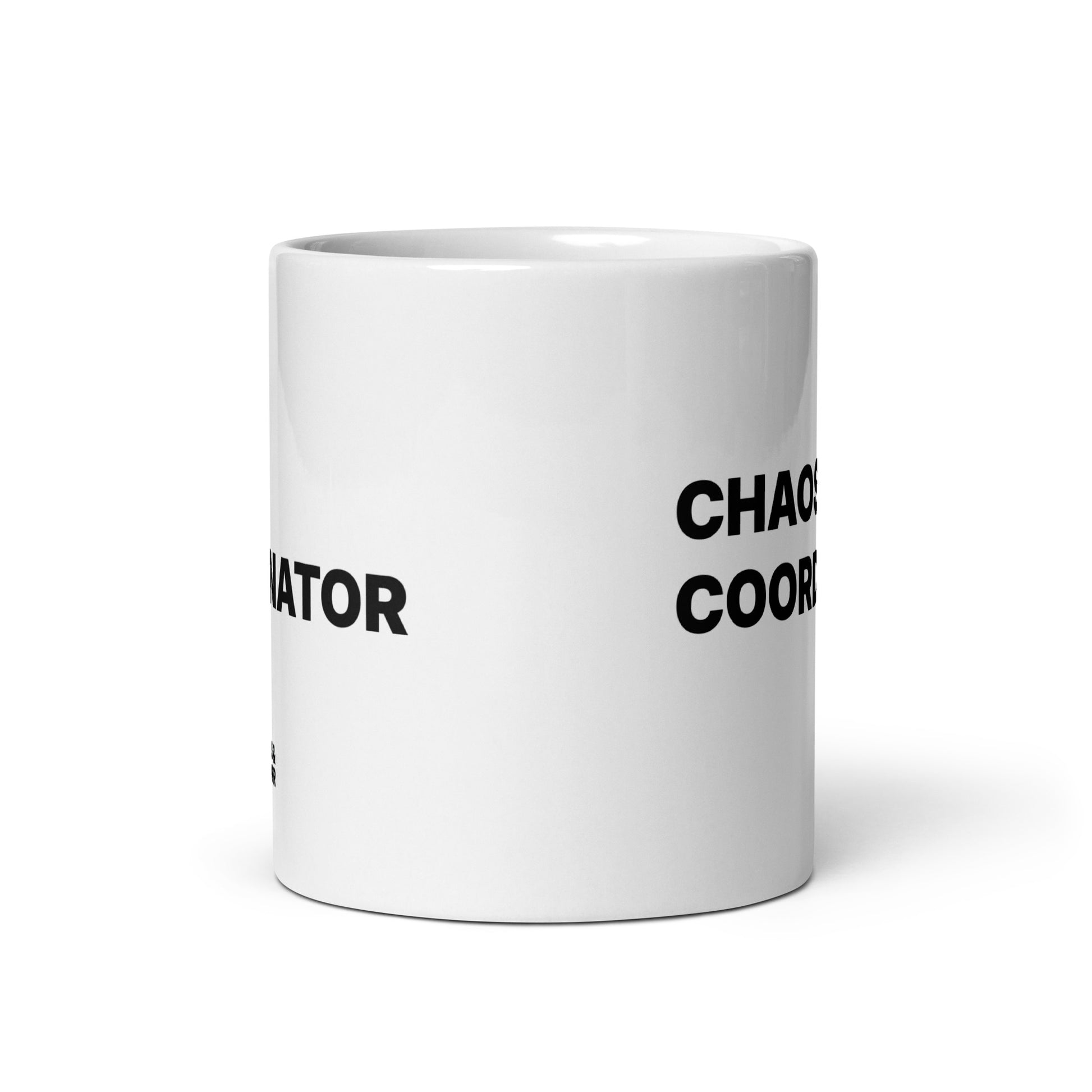 Chaos Coordinator ceramic mug for parents who multitask like pros.