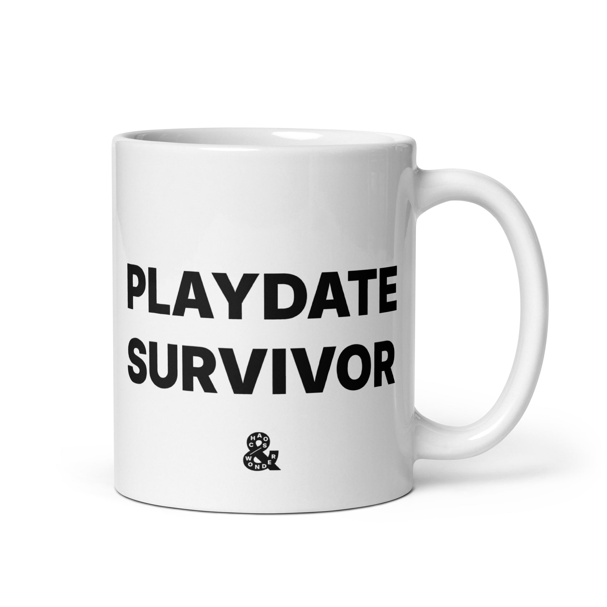 Playdate Survivor Mug for parents.